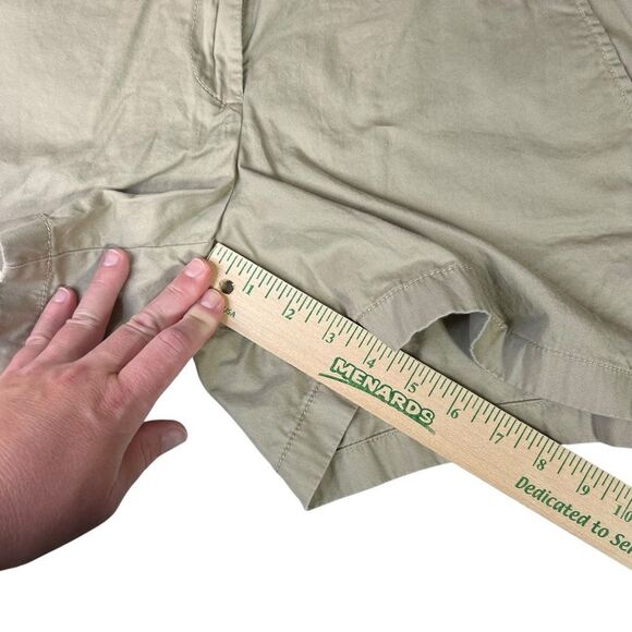 J.Crew chino shorts size 8 100 percent cotton - Picture 9 of 9